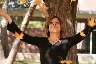 Women-falling-leaves