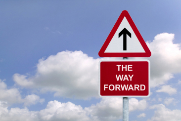 The-way-forward-sign